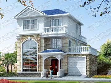 農(nóng)村三層帶露臺自建房屋設(shè)計圖_別墅圖紙超市,農(nóng)村房屋設(shè)計圖