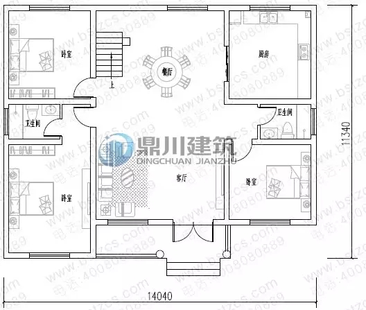 開間14米的大氣別墅，農(nóng)村自建房就選10款圖紙