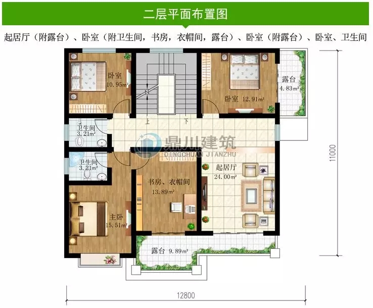 新中式三層別墅設(shè)計(jì)圖，現(xiàn)代與經(jīng)典的完美結(jié)合！