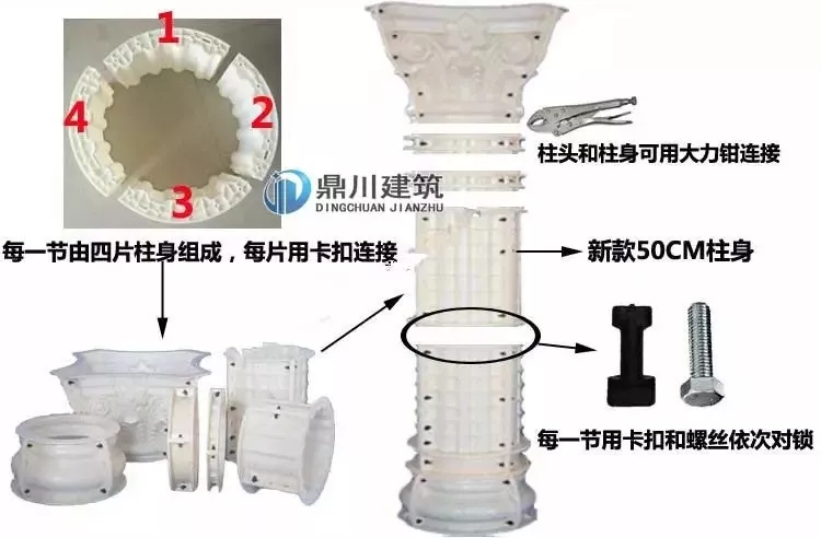 歐式風格別墅怎能少了羅馬柱？來看羅馬柱的完美應用！