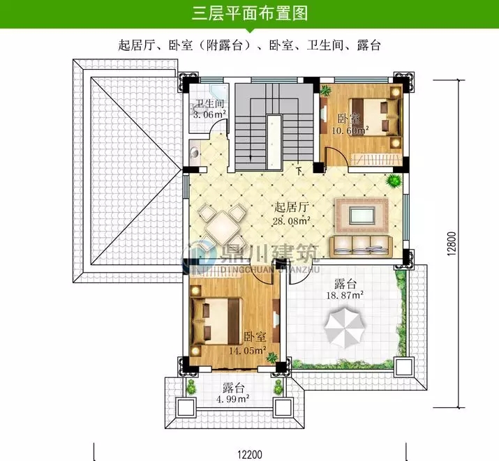 7款廚房帶后門的農村別墅，適合農村的生活習慣，值得收藏！